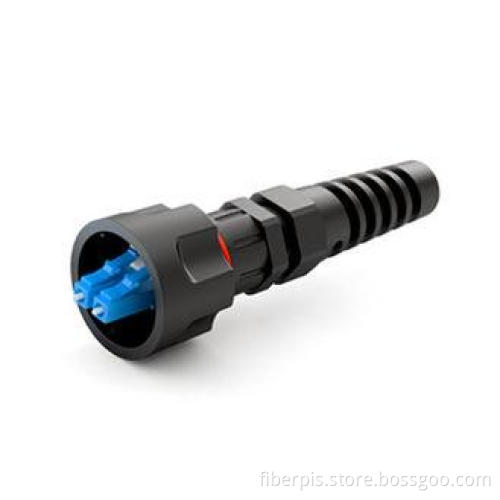 APC ODLC duplex Fiber Optic Connector with UPC Polishing /